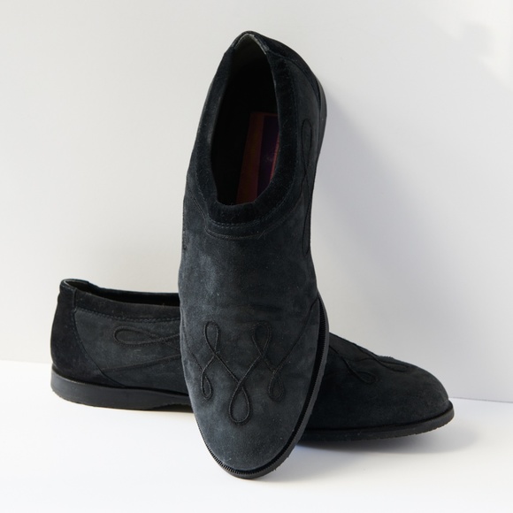 80s - SUSAN BENNIS - WARREN EDWARDS - Shoes - Men\'s - 10 - BLK Suede main image 7